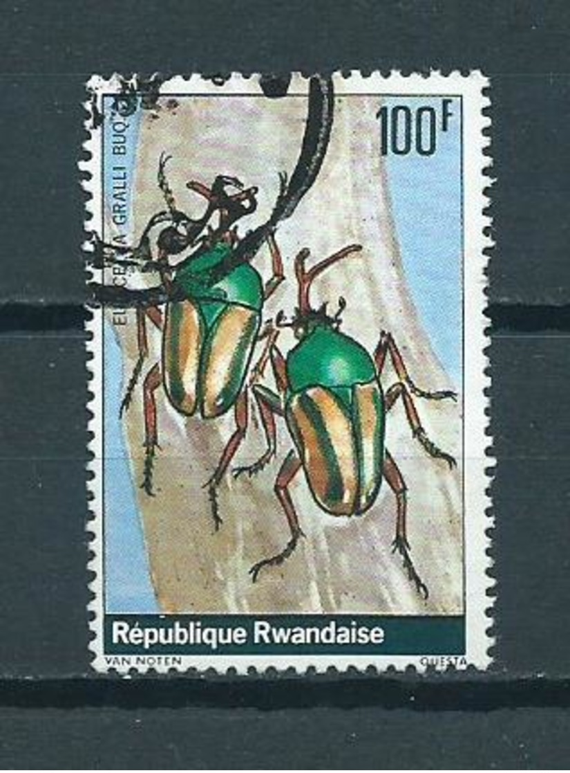 1978 Rwand Insects 100F Used/gebruikt/oblitere - Gebruikt