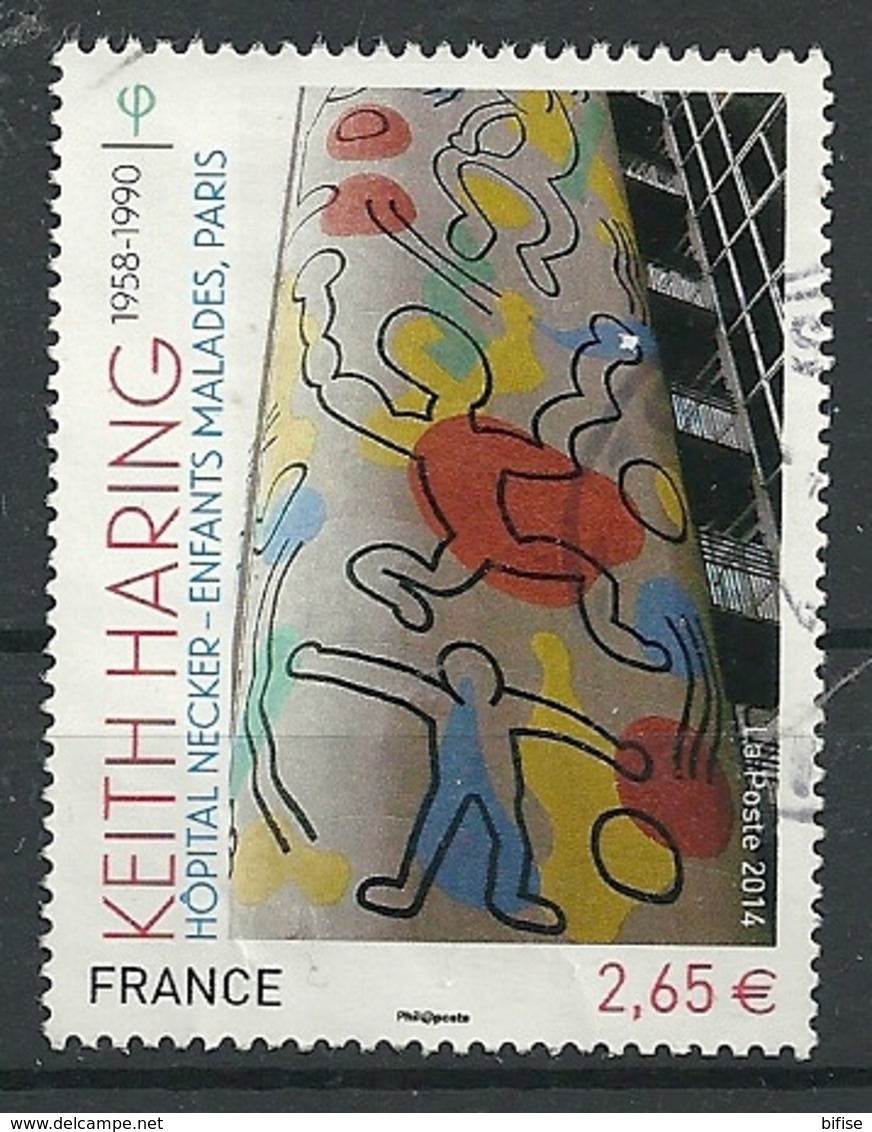 FRANCIA 2014 - YV 4901 - Cachet Rond - Keith Haring - Oblitérés