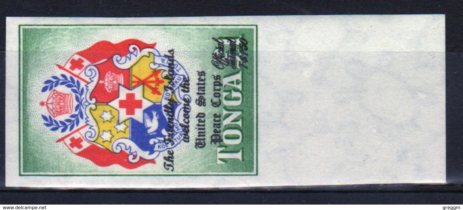 Tonga 1967 Single Stamp From The 'Arrival Of The Peace Corp In Tonga' Set. - Tonga (...-1970)
