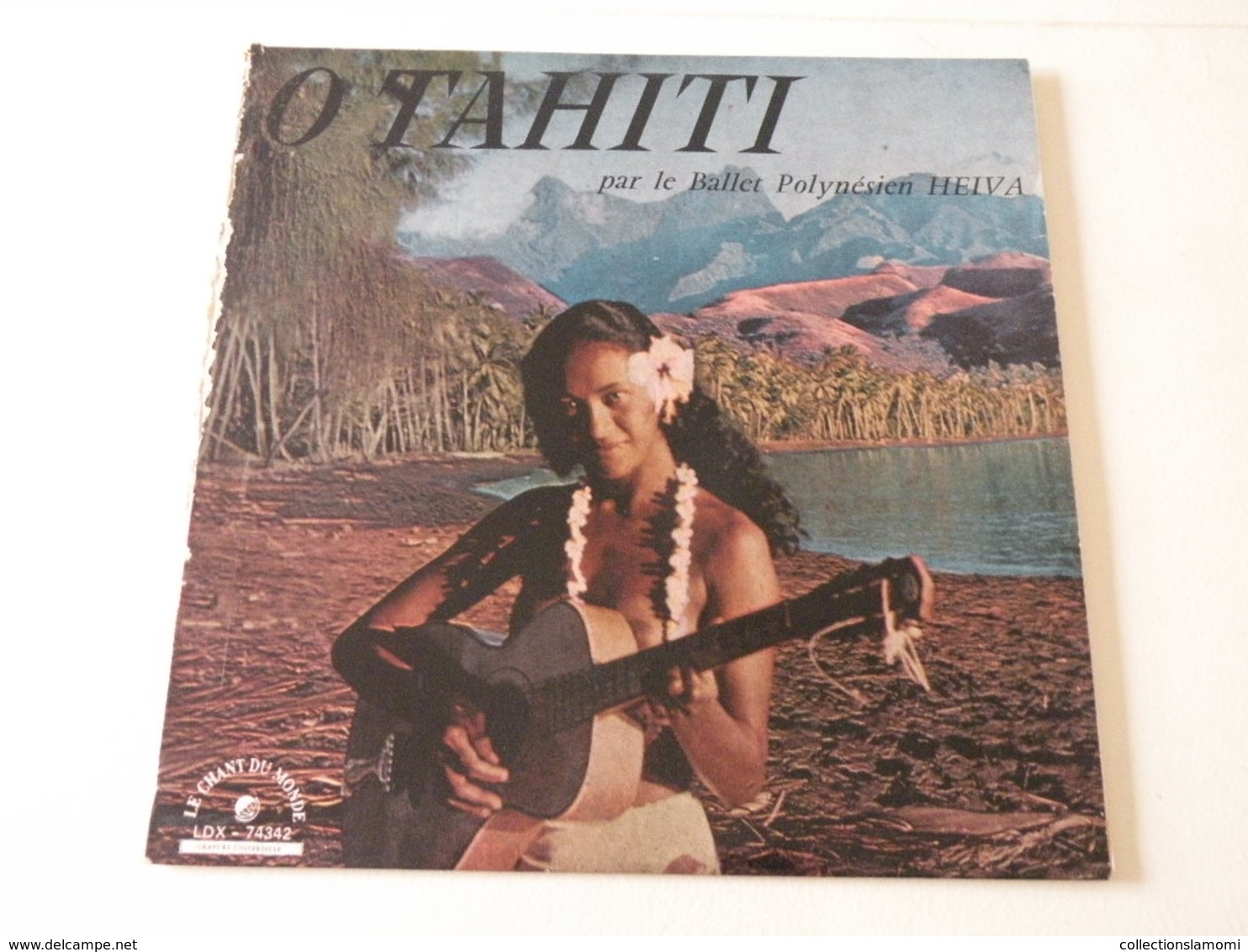 O Tahiti Par Le Ballet Polynésien Heiva -(Titres Sur Photos)- Vinyle 33 T LP - Musiques Du Monde