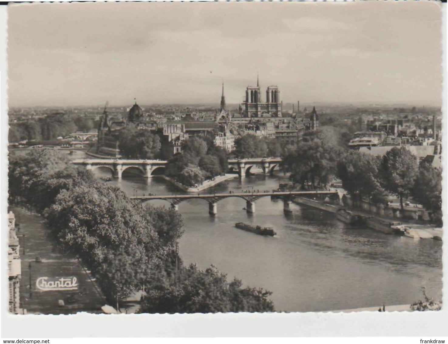 Postcard - Chantal - Paris, Card No..826 -  Posted  3rd Sept 1956  Very Good - Unclassified