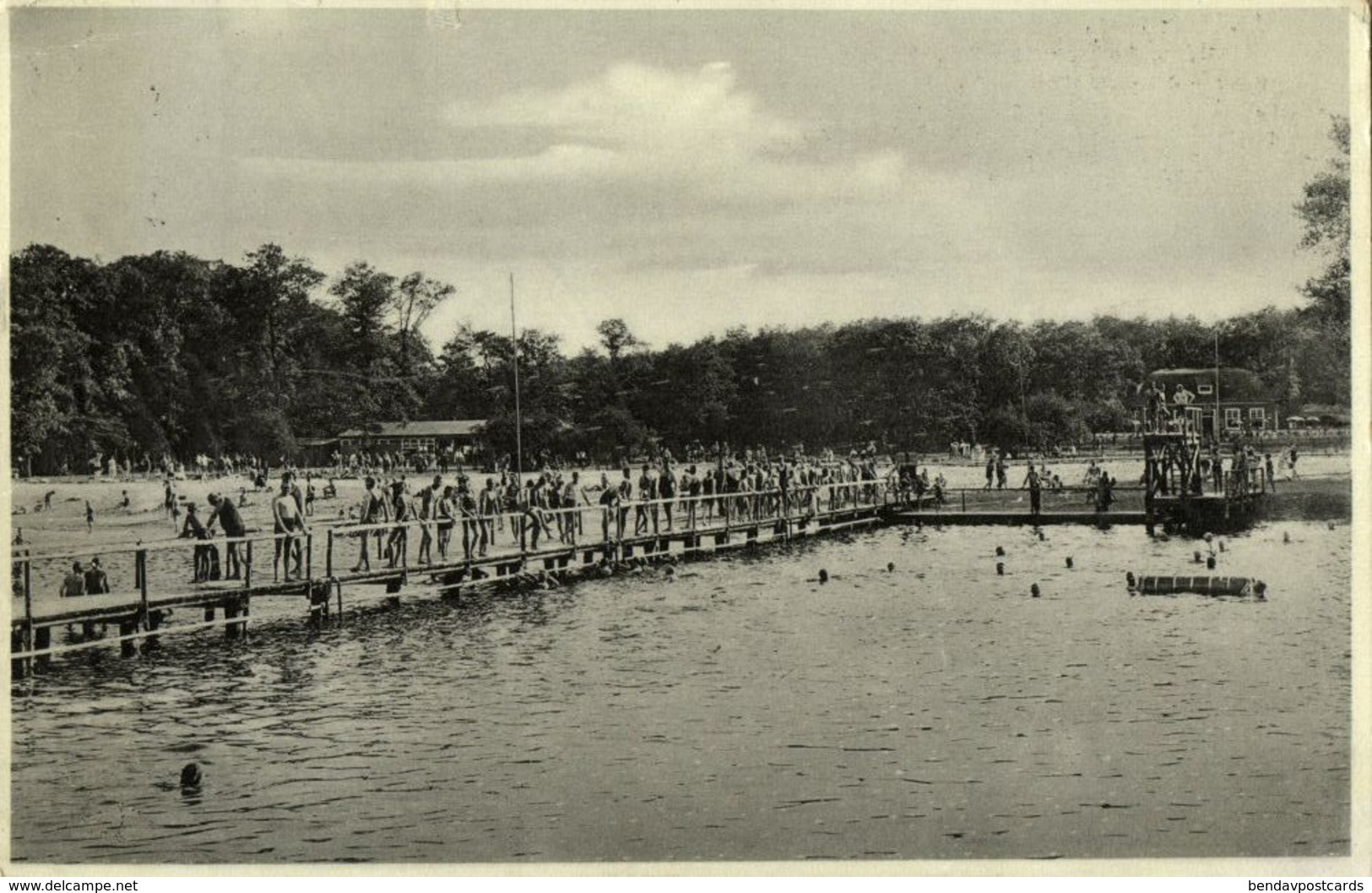 HALTERN Am See, Haus Niemen, Strandbad Alter Garten, Inh. Böhmer Jun. (1931) AK - Haltern