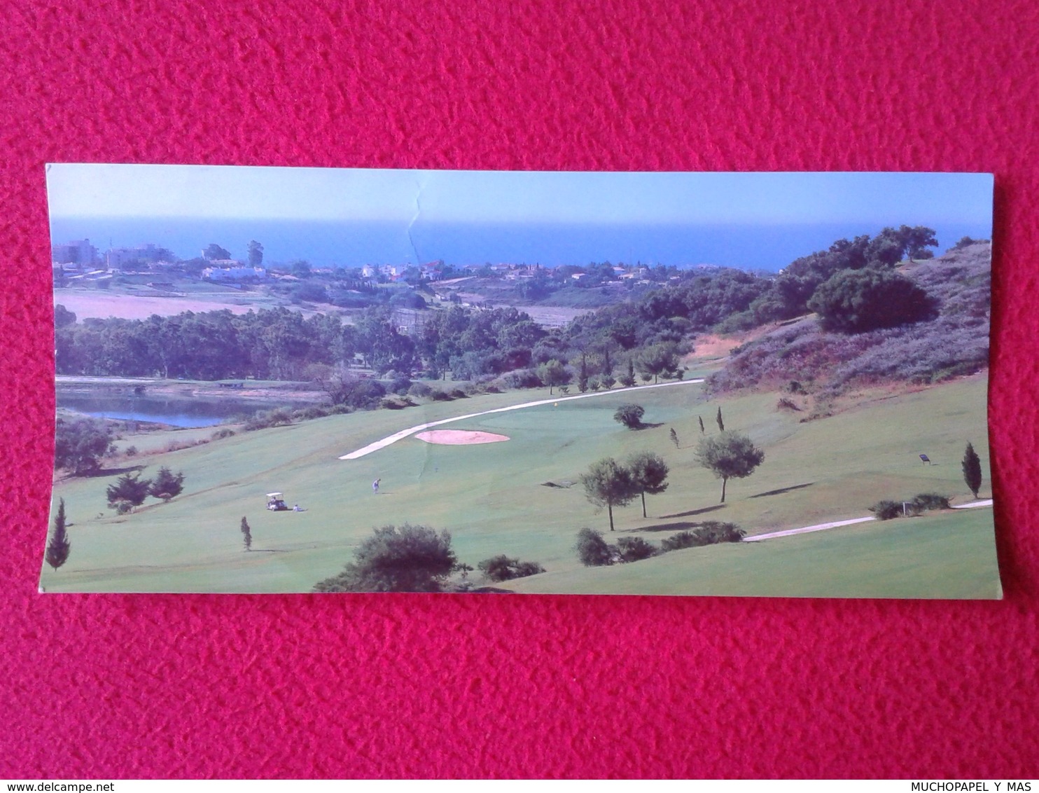 SPAIN POSTAL POSTCARD CARTE POSTALE CAMPO DE ATALAYA GOLF & COUNTRY CLUB ESTEPONA COURSE ANDALUSIA ESPAGNE COSTA DEL SOL - Golf