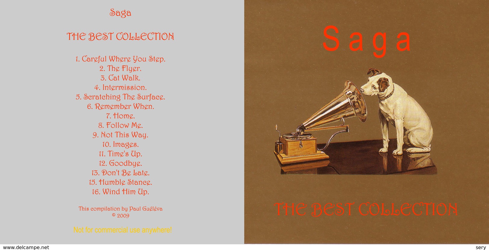 Superlimited Edition  CD Saga. THE BEST COLLECTION - Limited Editions