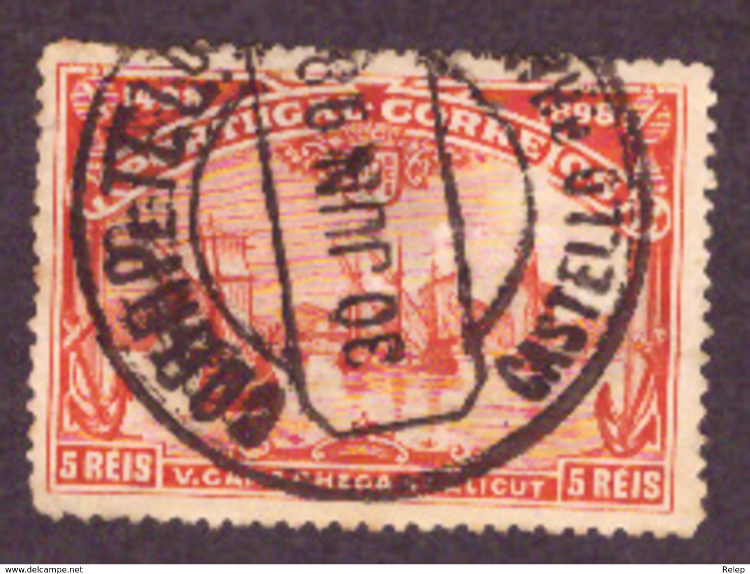 Portugal 1898- 4° Cent Descoberta Camínho Marítimo Para A Índia - Usado