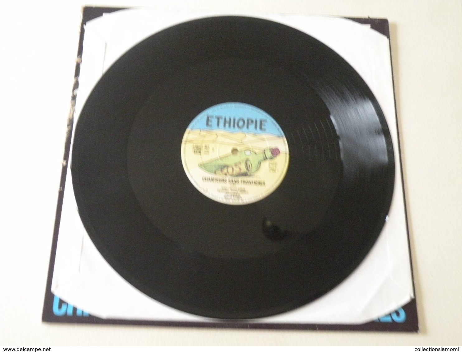 Éthiopie, Chanteurs Sans Frontières -(Titres Sur Photos)- Vinyle 45 T Maxi Single - 45 T - Maxi-Single