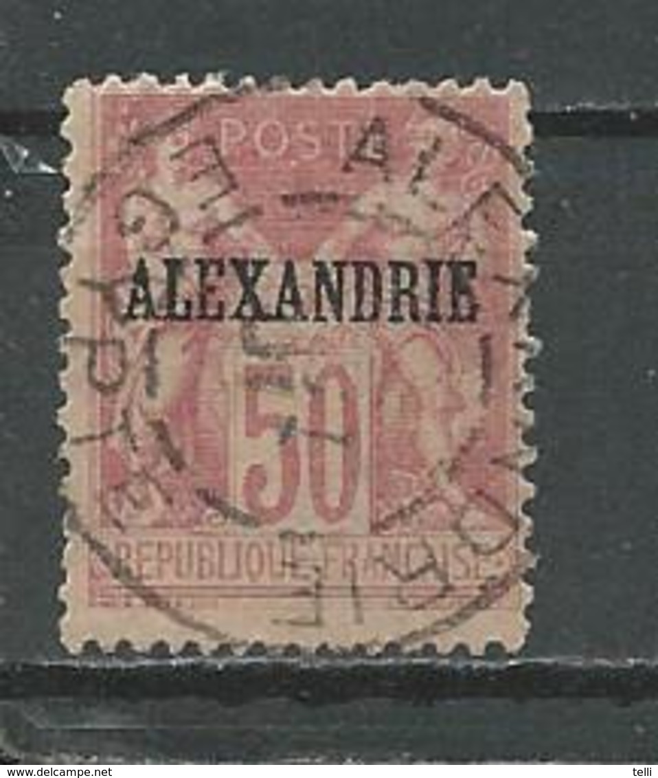 ALEXANDRIE Scott 12a ? Yvert 14 (11) O Type I: N Sous B 35,00 $ 1899 - Oblitérés