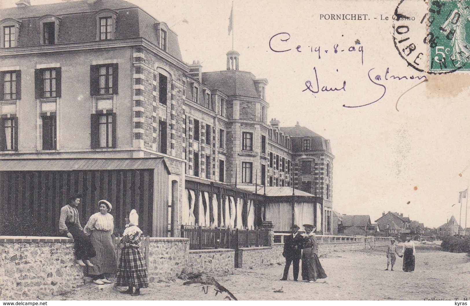 (44) PORNICHET . Le Casino  ( Animée) - Pornichet