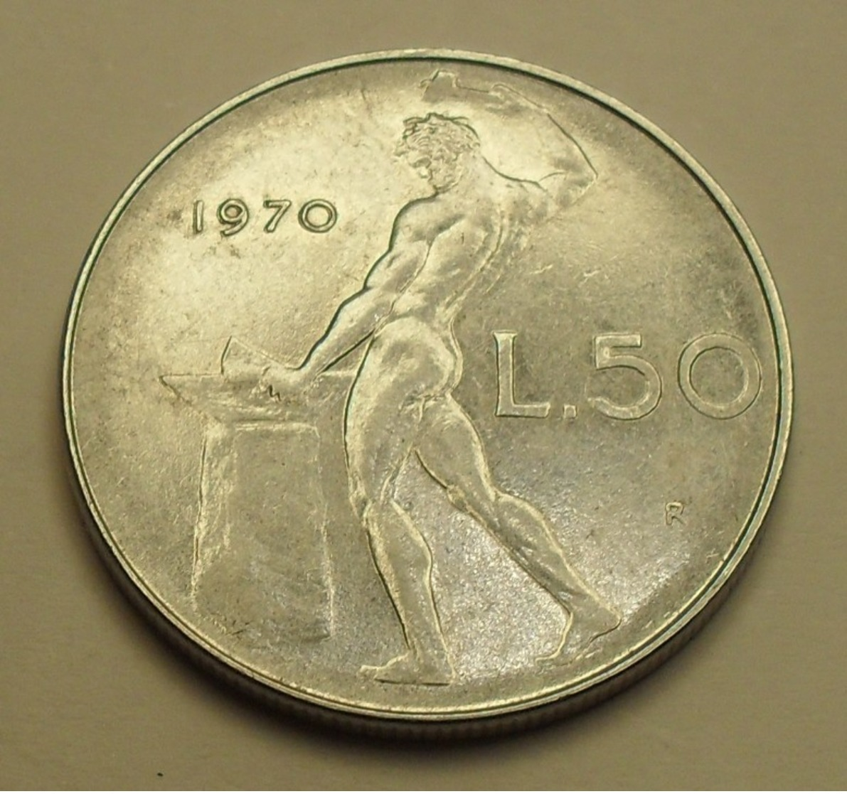 1970 - Italie - Italy - 50 LIRE, (R), KM 95.1 - 50 Lire