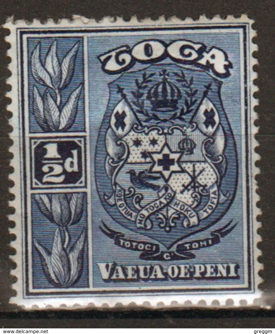 Tonga 1897 Single ½d Stamp From Definitive Set. - Tonga (...-1970)