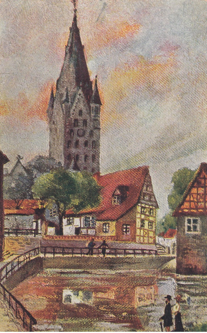 PADERBORN, Germany, 1900-10s; Paderquellen Am Dom. - Paderborn