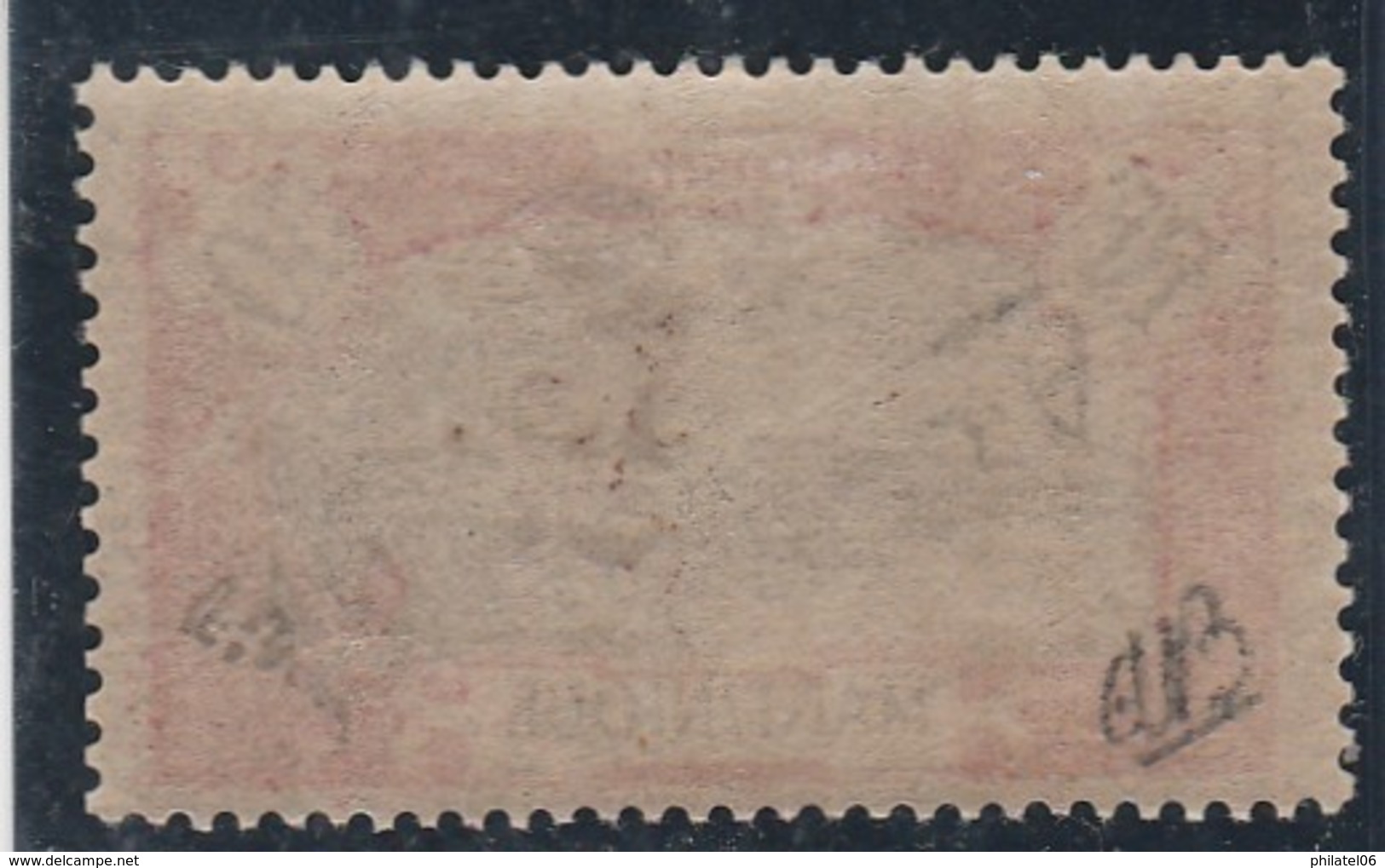 MARTINIQUE No 109 MH* (CHARNIERE MICROSCOPIQUE)  SIGNE BRUN  COTE: 380 EUROS - Unused Stamps
