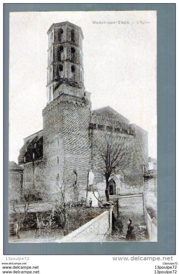 C.P.A  DE   BUZET - SUR - TARN  ---- L ' EGLISE . - Autres & Non Classés