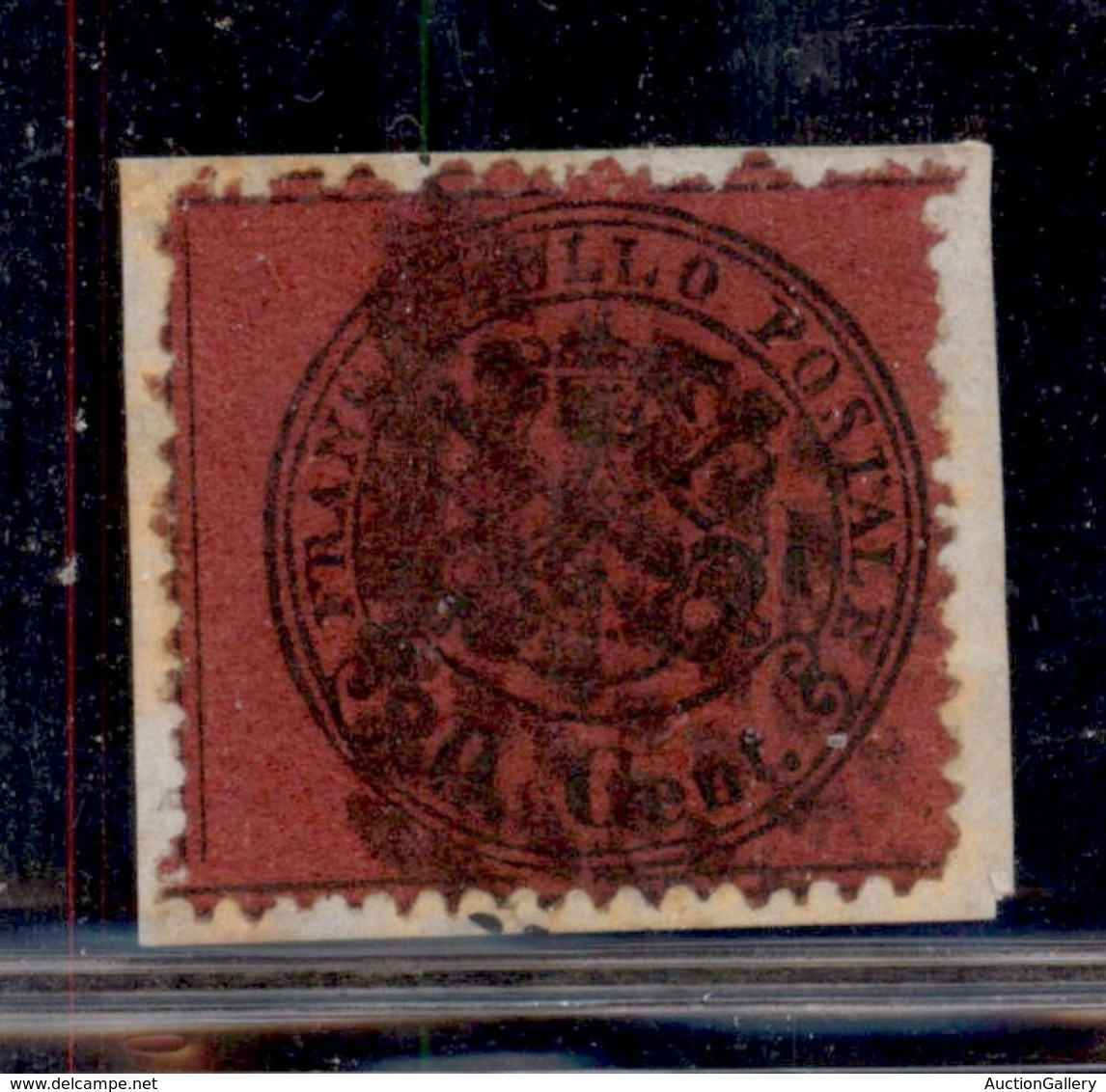 ANTICHI STATI - PONTIFICIO - 1868 - 20 Cent (27) Usato Su Frammento (85) - Other & Unclassified