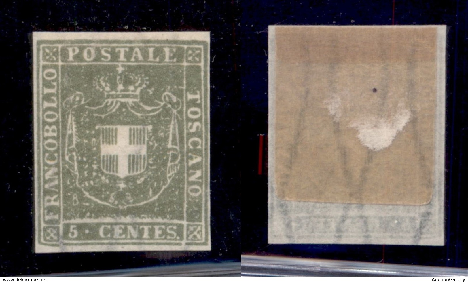 ANTICHI STATI - TOSCANA - Ristampe - 1860 - 5 Cent - Senza Gomma - Other & Unclassified