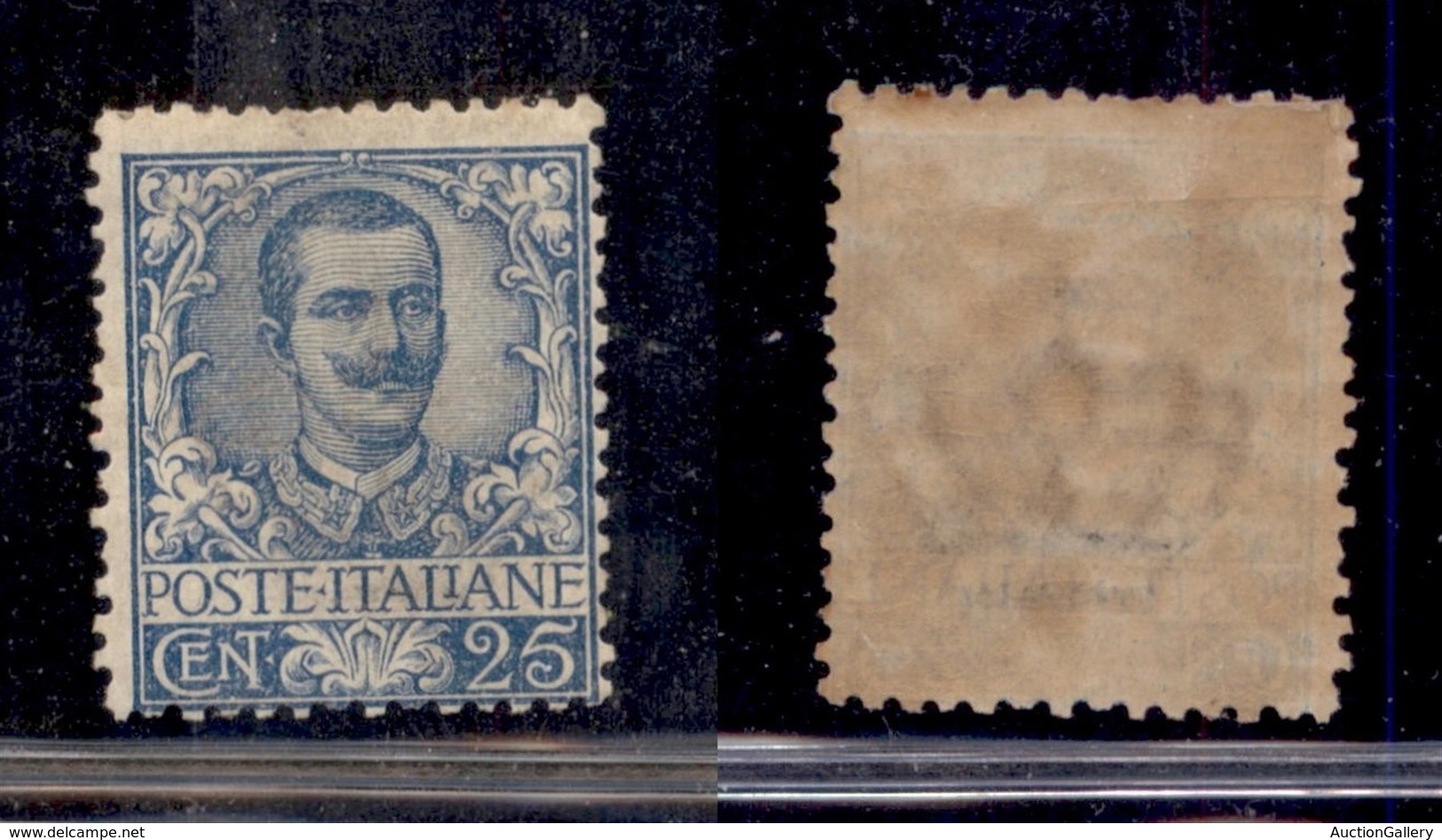 REGNO D'ITALIA - 1901 - 25 Cent Floreale (73) - Gomma Originale (500) - Andere & Zonder Classificatie