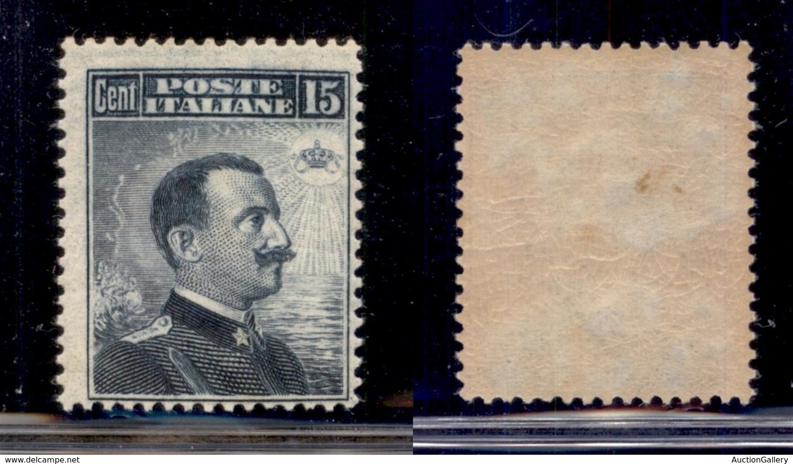 REGNO D'ITALIA - 1911 - 15 Cent Michetti (96) - Gomma Integra (100) - Andere & Zonder Classificatie