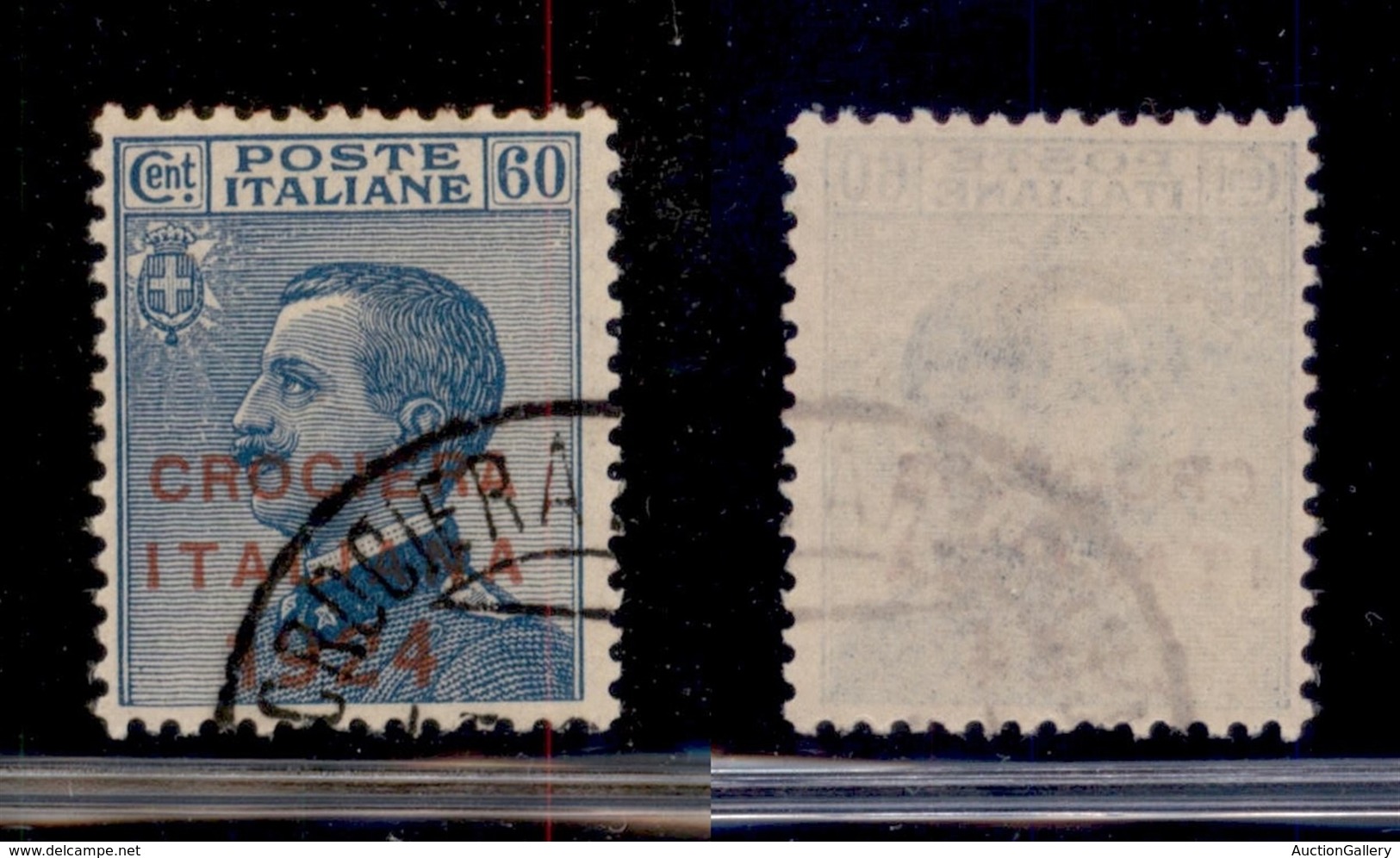 REGNO D'ITALIA - 1924 - 60 Cent Crociera (165) Usato (200) - Andere & Zonder Classificatie