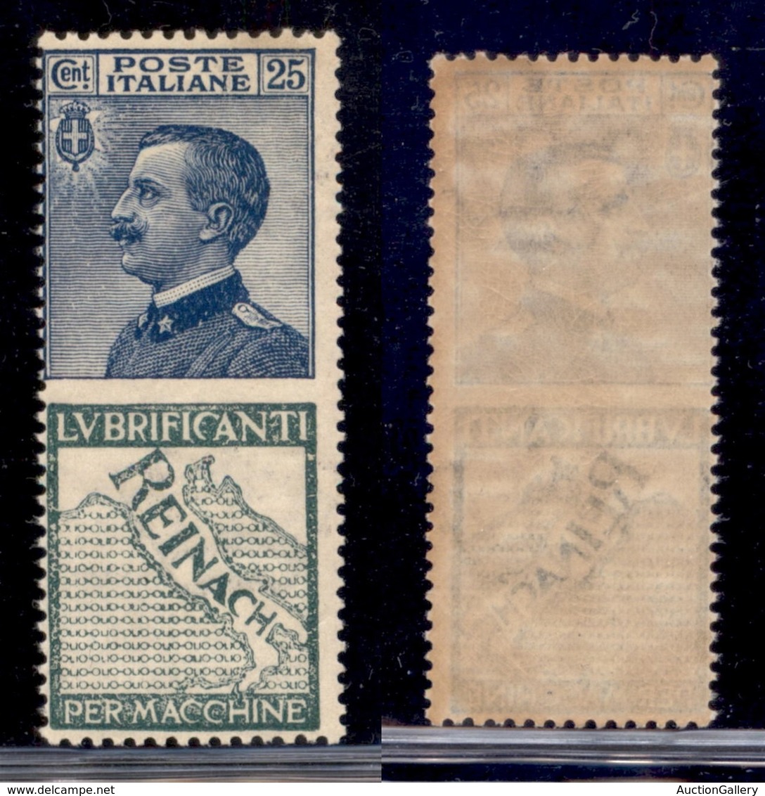 REGNO D'ITALIA - 1925 - Pubblicitari - 25 Cent Reinach (7) - Gomma Integra (450) - Sonstige & Ohne Zuordnung