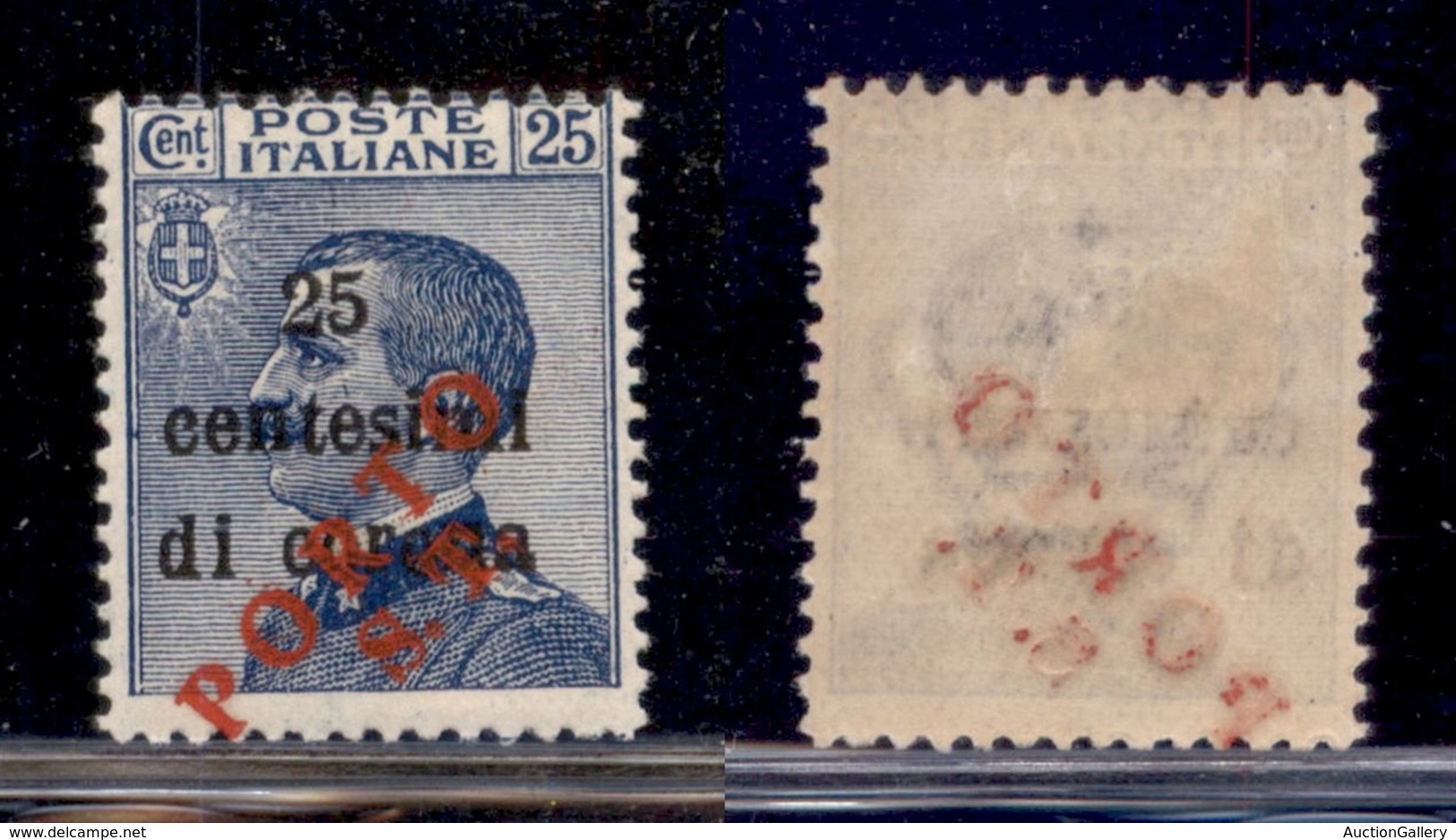 OCCUPAZIONI - BOLZANO 3 - 1919 - Porto S.T. Su 25 Cent Su 25 (138 Varietà Ca) Con Soprastampa In Basso - Gomma Originale - Sonstige & Ohne Zuordnung