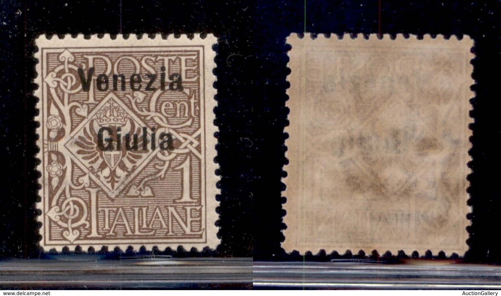 OCCUPAZIONI - VENEZIA GIULIA - 1919 - 1 Cent (19ea) Con Soprastampa In Alto - Gomma Integra (180) - Other & Unclassified