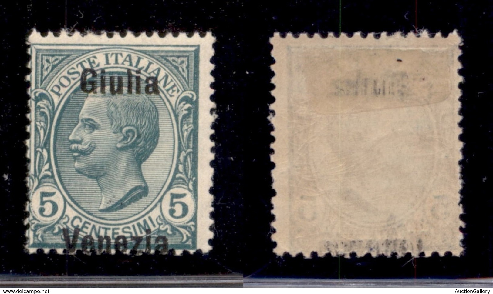 OCCUPAZIONI - VENEZIA GIULIA - 1918 - 5 Cent (21d) - Giulia Venezia - Gomma Originale (80) - Sonstige & Ohne Zuordnung