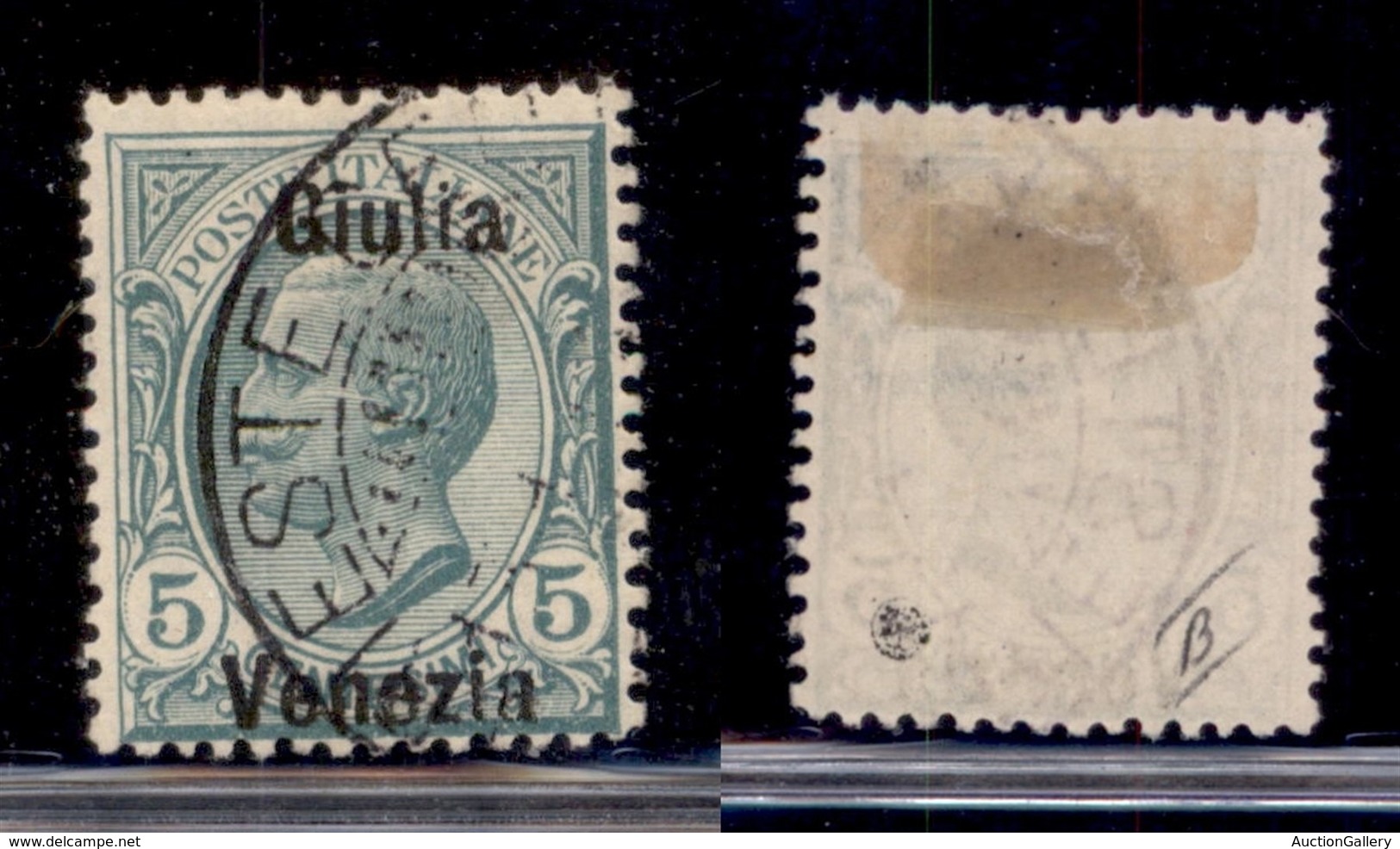 OCCUPAZIONI - VENEZIA GIULIA - 1918 - 5 Cent (21d) Usato - Giulia Venezia (80) - Other & Unclassified