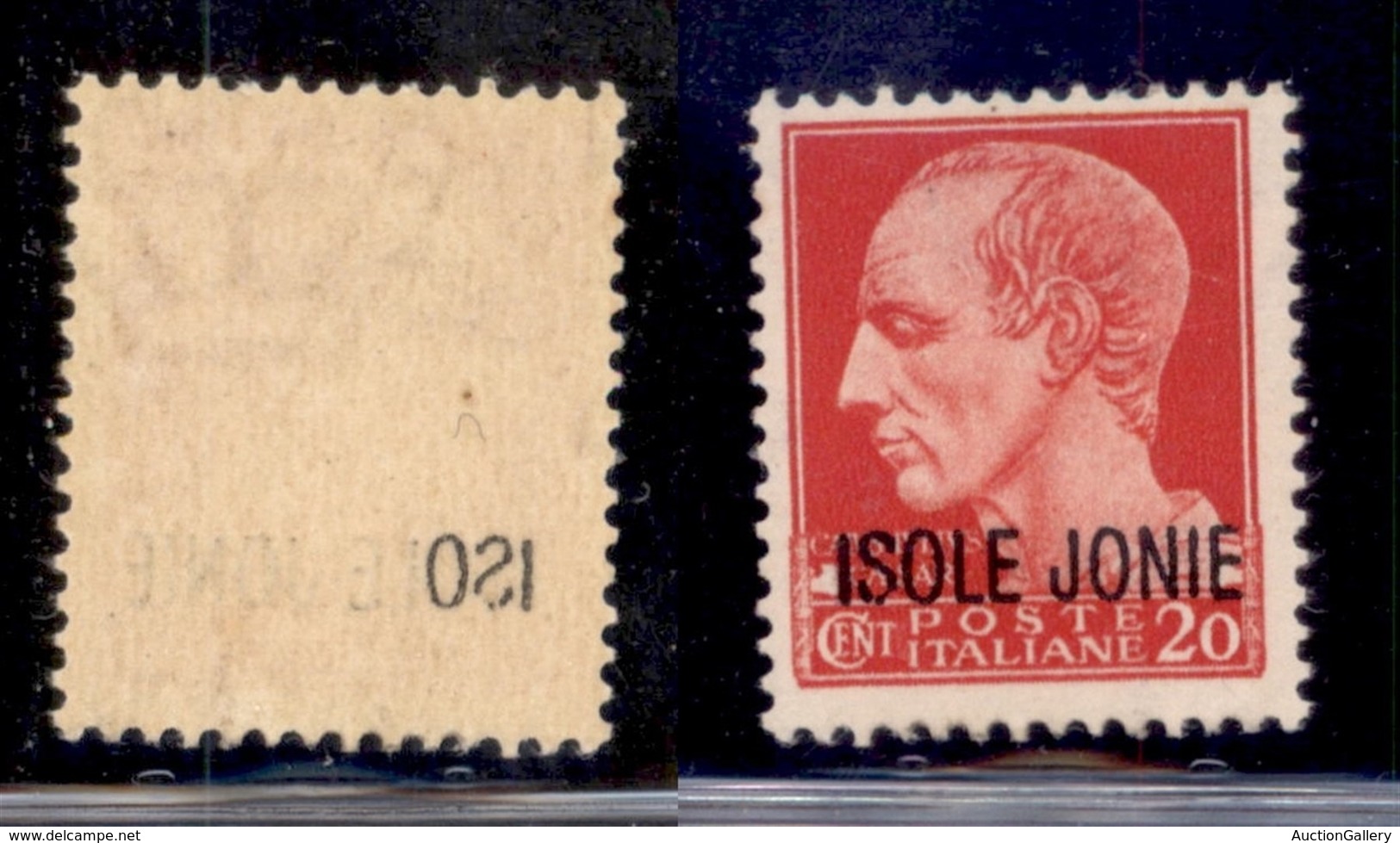 OCCUPAZIONI - ISOLE IONIE - 1941 - 20 Cent (3 Varietà) - Decalco Parziale (150) - Gomma Integra - Non Catalogato - Autres & Non Classés