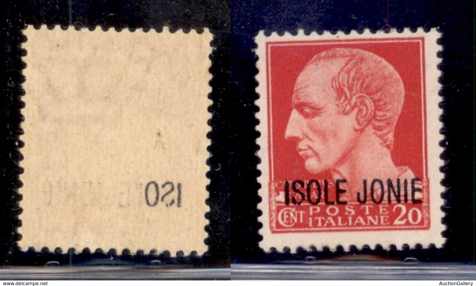 OCCUPAZIONI - ISOLE IONIE - 1941 - 20 Cent (3 Varietà) - Decalco Parziale (150) - Gomma Integra - Non Catalogato - Other & Unclassified