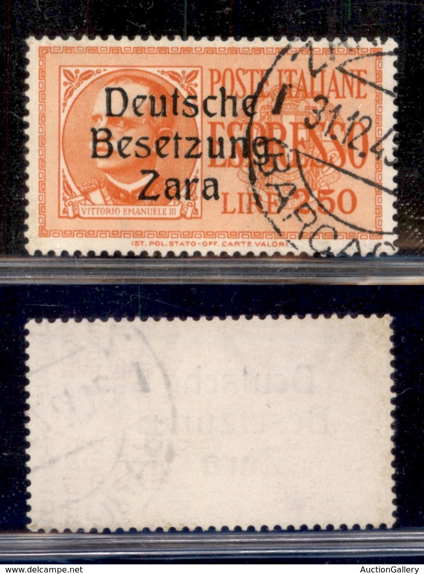 OCCUPAZIONI - ZARA - 1943 - Espressi - 2,50 Lire (2) Usato (275) - Other & Unclassified