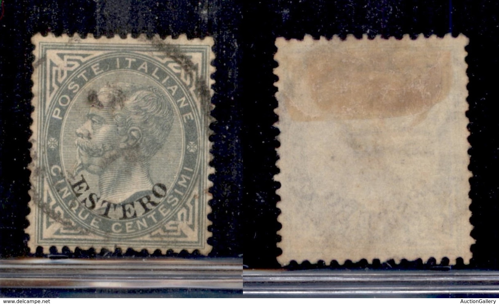 LEVANTE - LEVANTE - 1874 - 5 Cent Estero (3) Usato (70) - Sonstige & Ohne Zuordnung