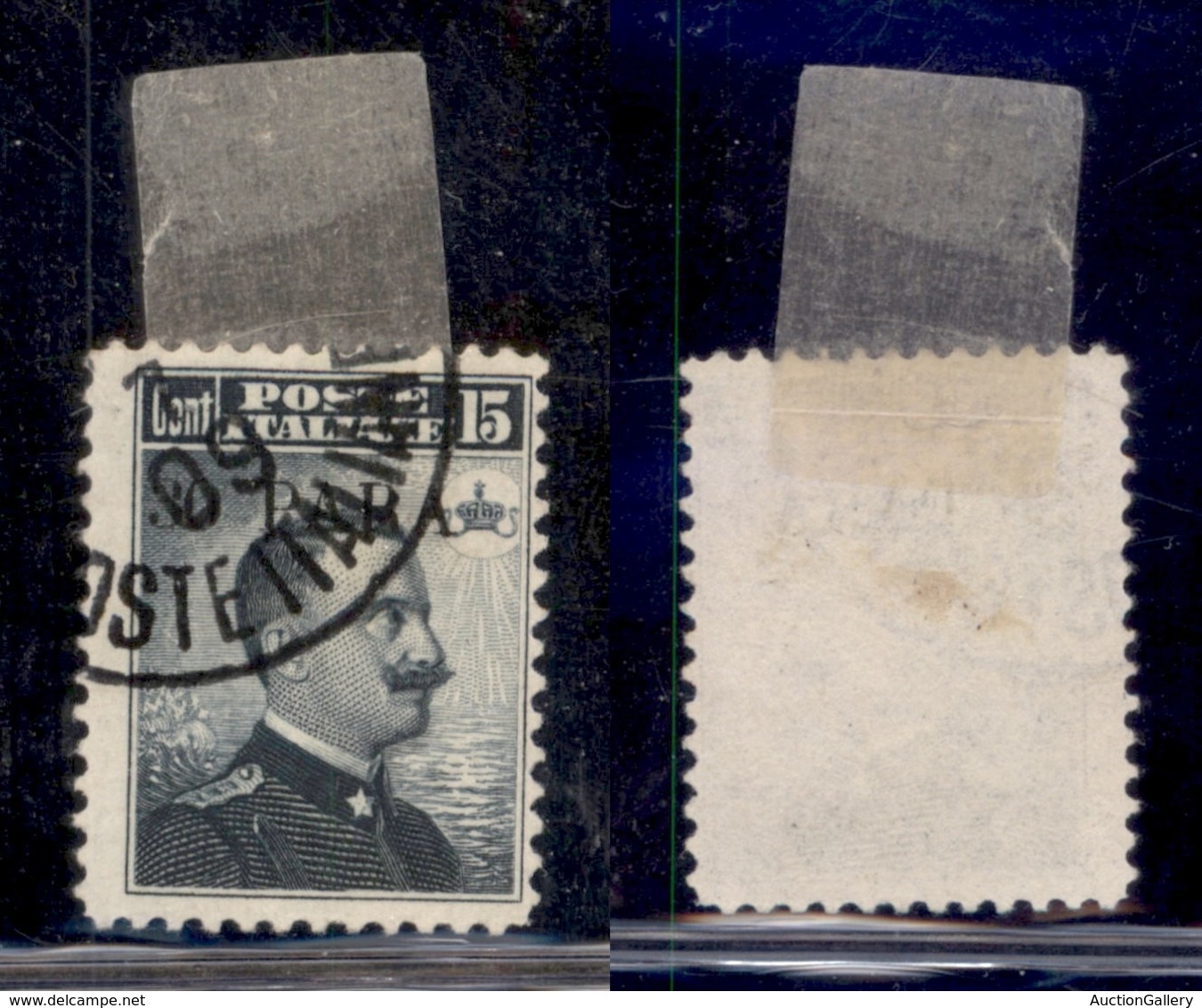 LEVANTE - COSTANTINOPOLI - 1908 - 30 Para Su 15 Cent (10) Usato (200) - Sonstige & Ohne Zuordnung