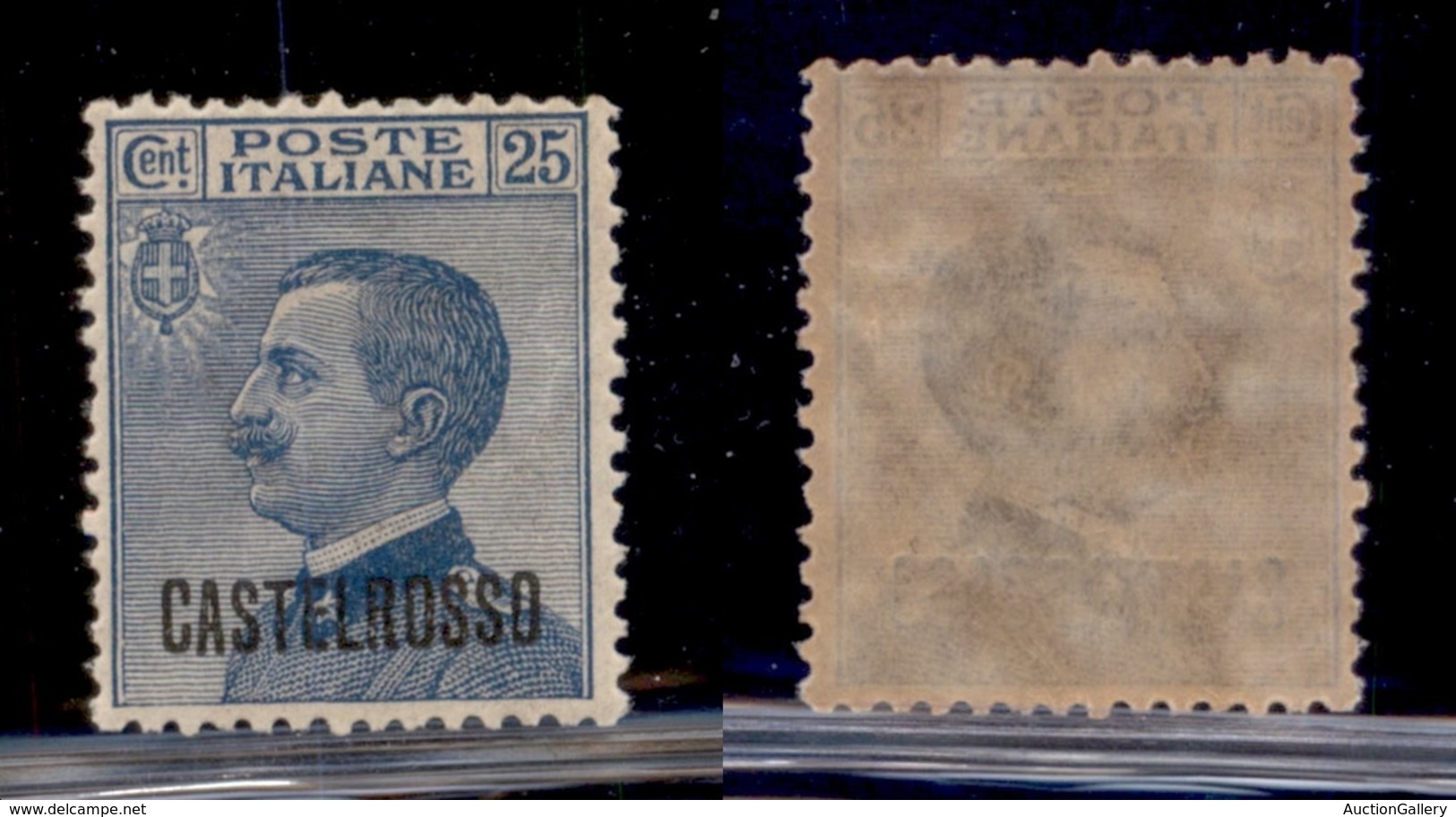 COLONIE - CASTELROSSO - 1922 - 25 Cent (5) - Gomma Integra (30+) - Andere & Zonder Classificatie