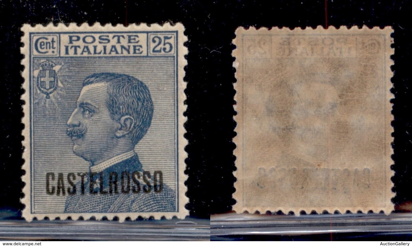 COLONIE - CASTELROSSO - 1922 - 25 Cent Michetti (5) - Gomma Integra - Ottimamente Centrato - Molto Bello (60) - Andere & Zonder Classificatie