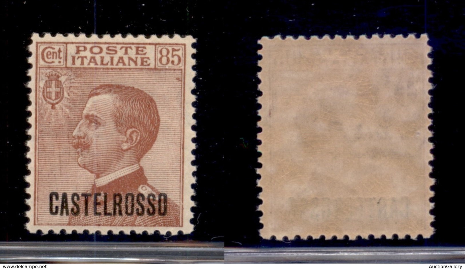 COLONIE - CASTELROSSO - 1922 - 85 Cent (9) - Gomma Integra (45) - Andere & Zonder Classificatie