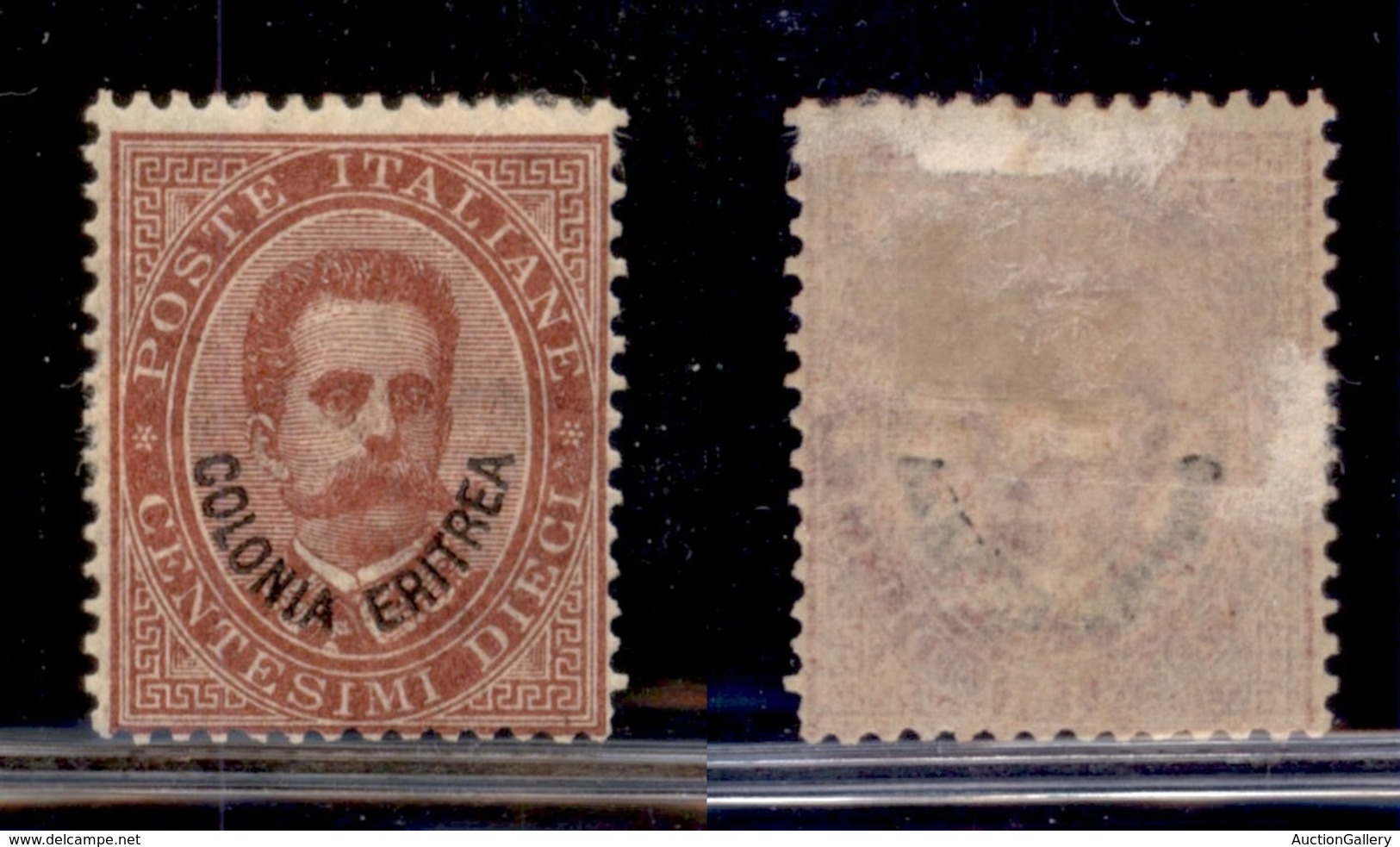 COLONIE - ERITREA - 1893 - 10 Cent (4) - Gomma Originale (160) - Andere & Zonder Classificatie