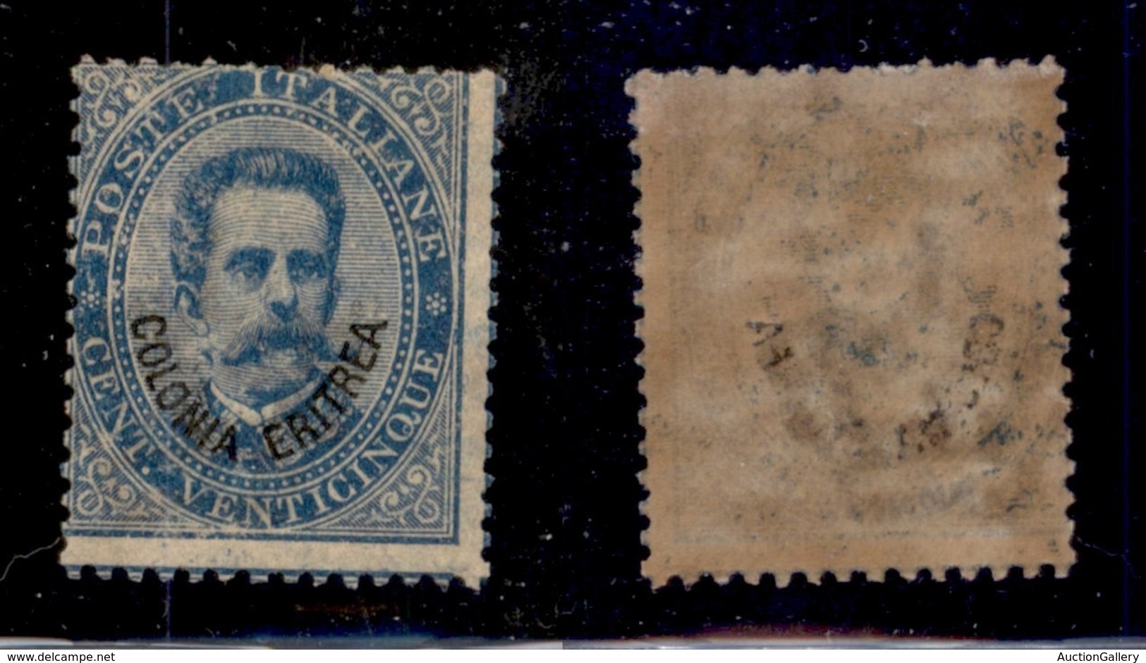 COLONIE - ERITREA - 1893 - 25 Cent (6) - Gomma Originale (1.100) - Sonstige & Ohne Zuordnung