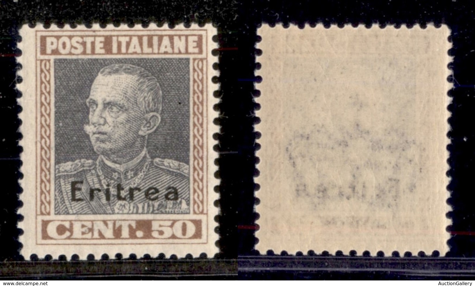 COLONIE - ERITREA - 1928 - 50 Cent (128) - Gomma Integra (80) - Other & Unclassified