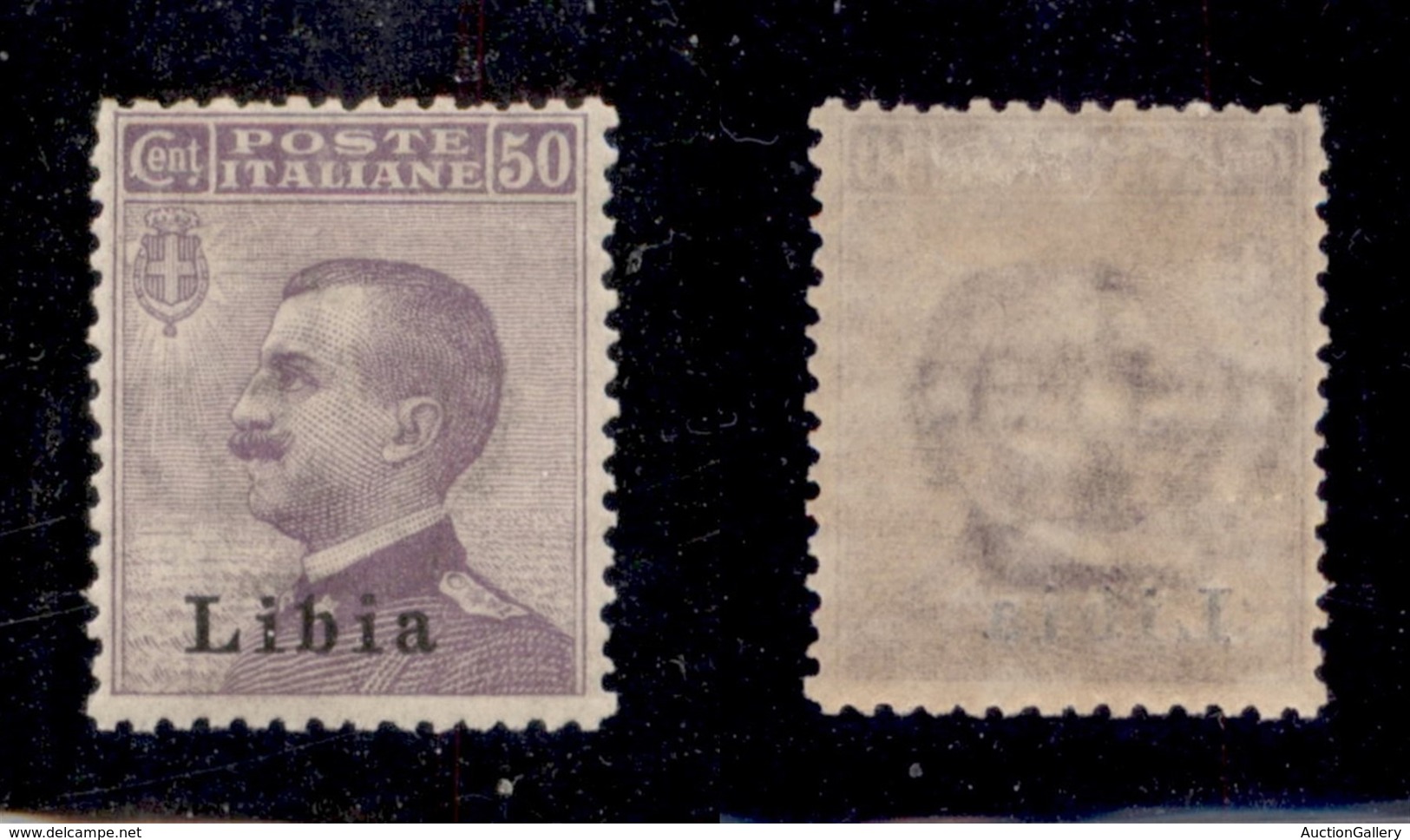 COLONIE - LIBIA - 1912 - 50 Cent (9) - Gomma Originale (60) - Other & Unclassified