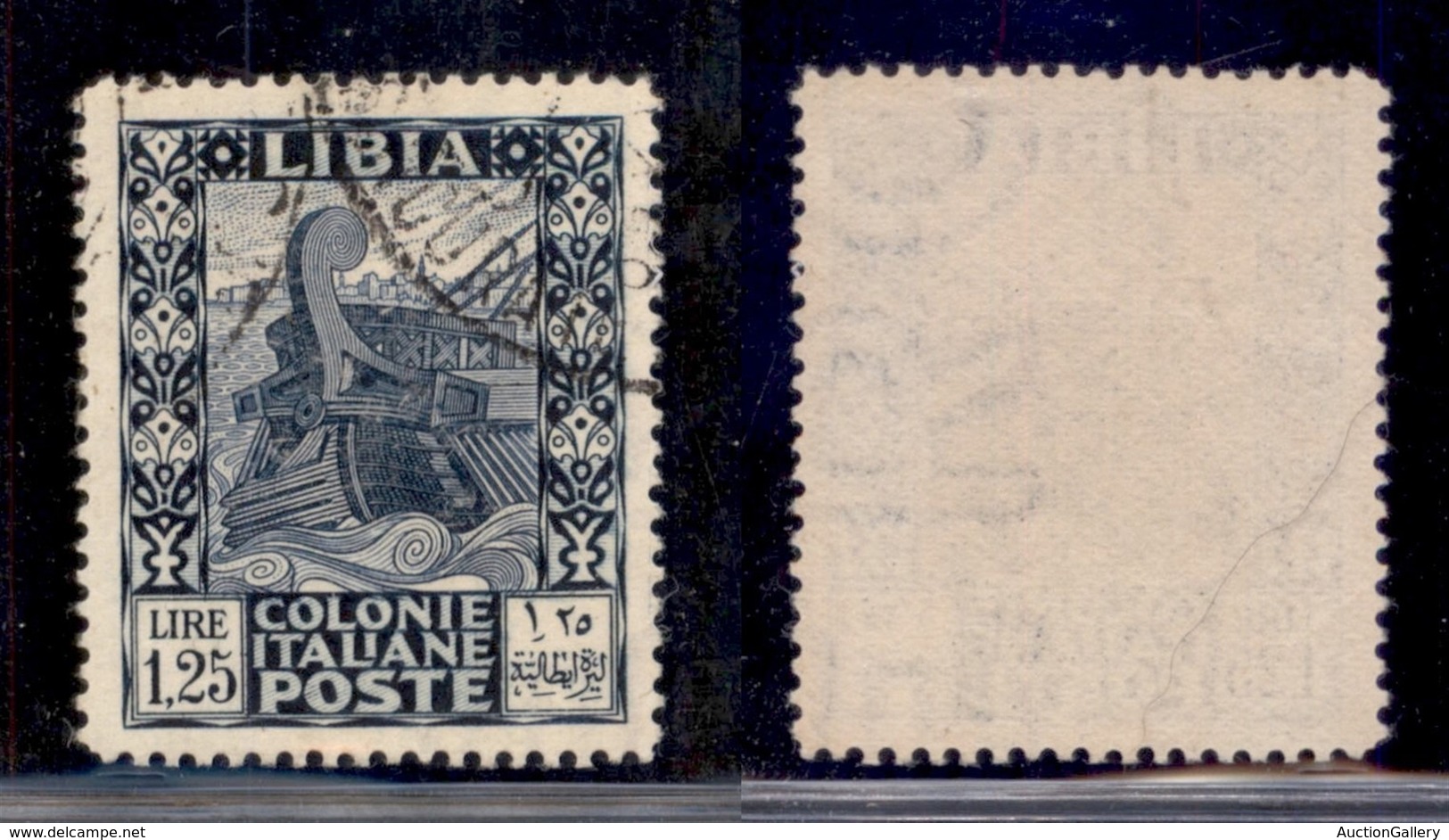 COLONIE - LIBIA - 1931 - 1,25 Lire (105e) Con Filigrana Lettere (10/10) - Usato (200) - Other & Unclassified