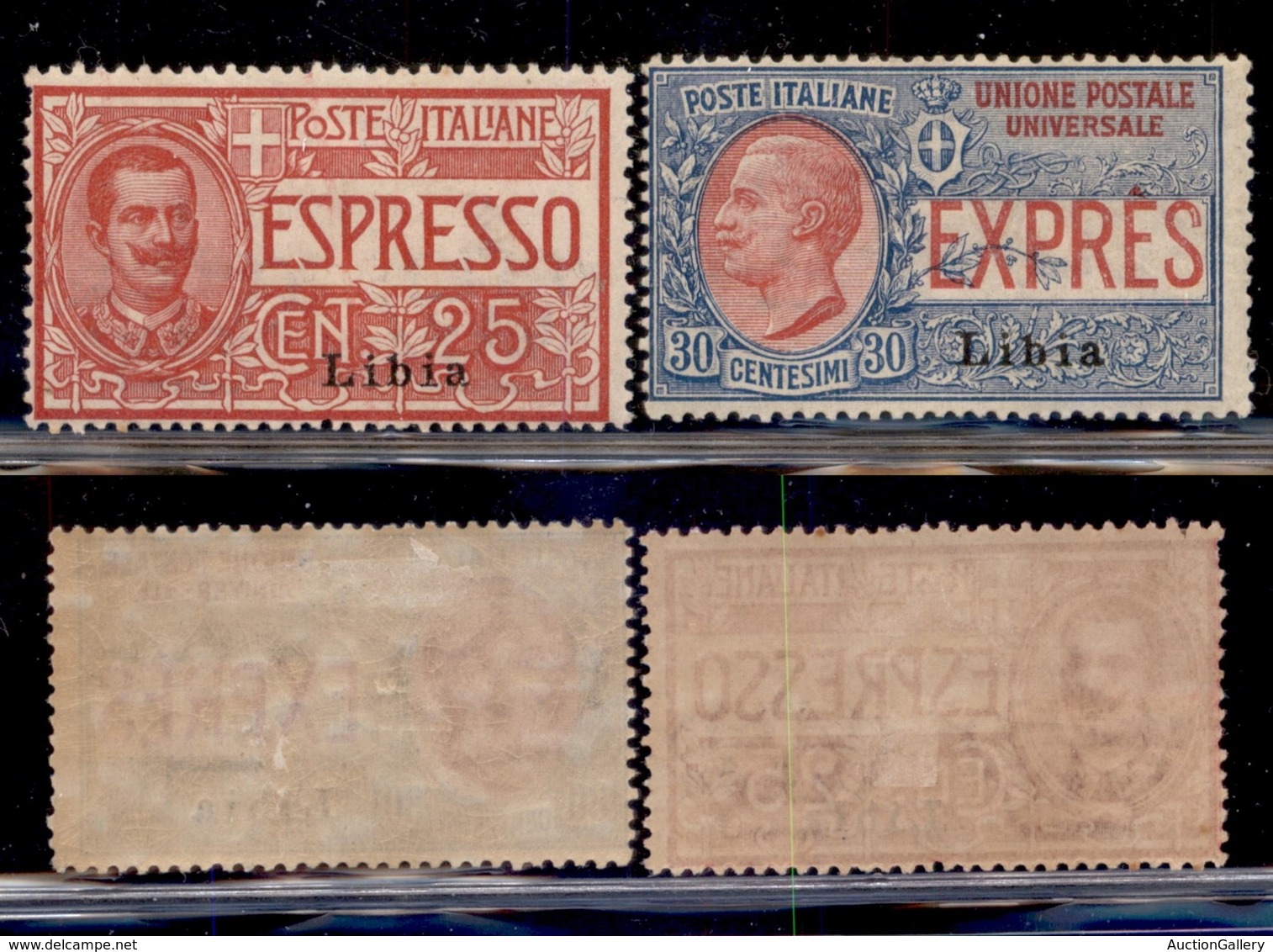 COLONIE - LIBIA - 1915 - Espressi (1/2) - Serie Completa - Gomma Originale (200) - Other & Unclassified