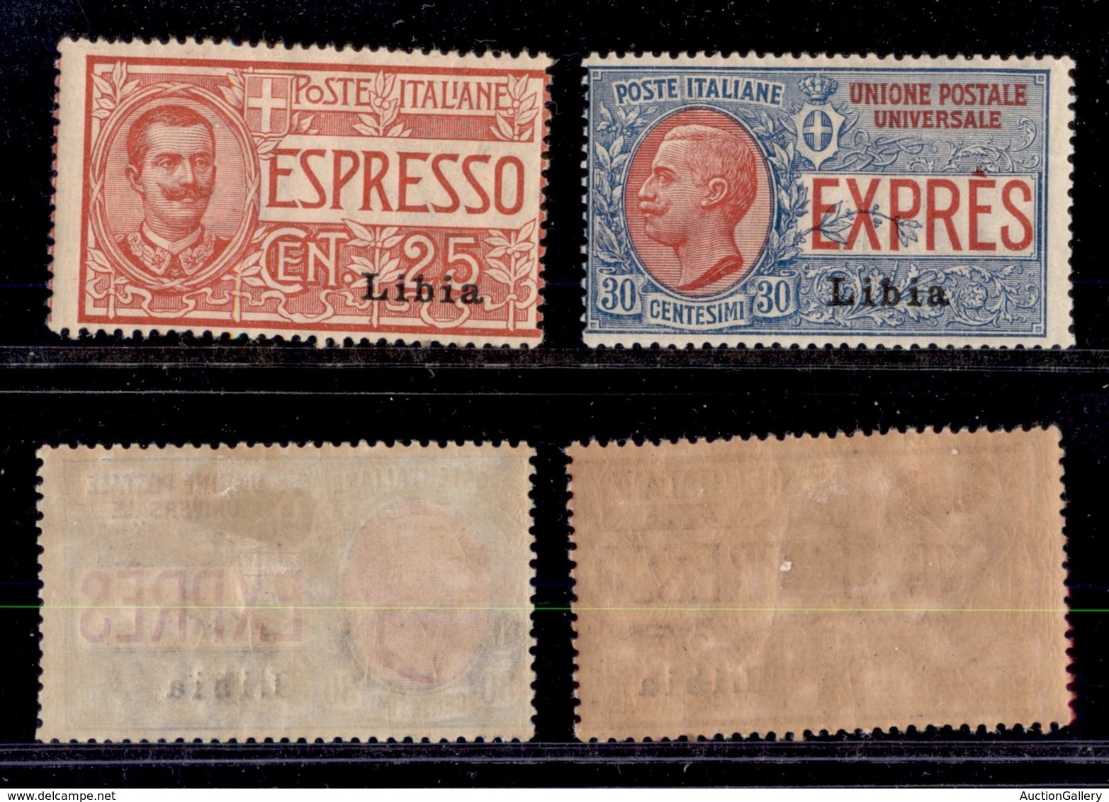 COLONIE - LIBIA - 1916 - Espressi (1/I + 2/I) - Serie Completa - Gomma Originale (150) - Sonstige & Ohne Zuordnung