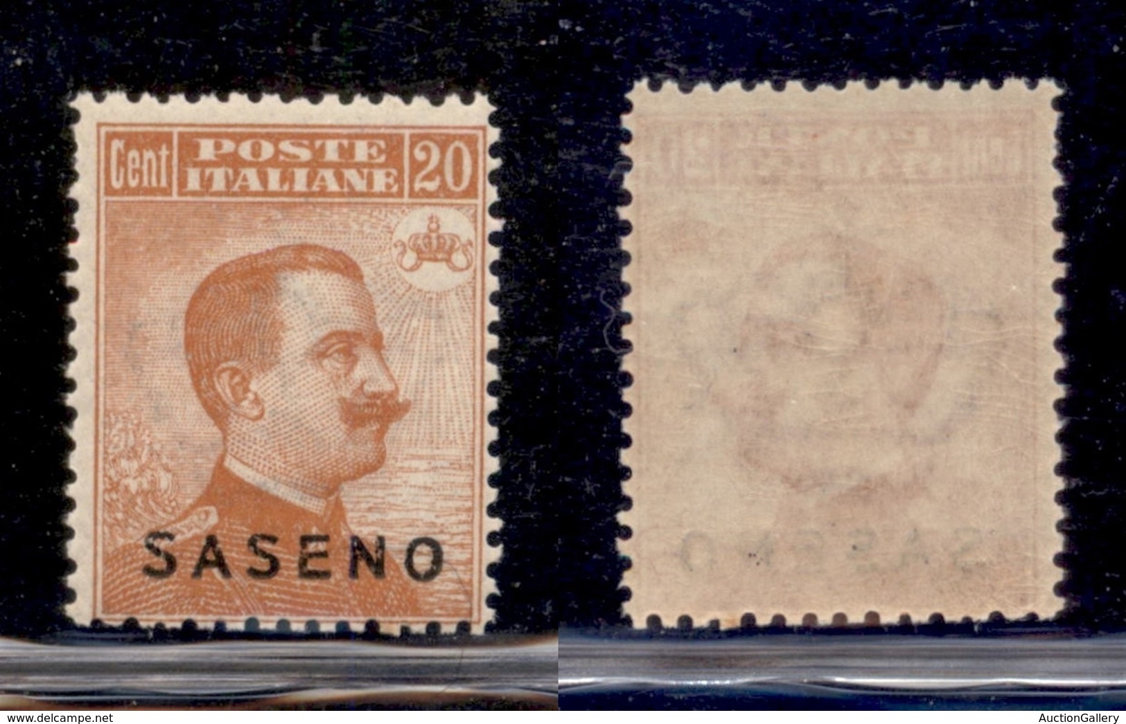 COLONIE - SASENO - 1923 - 20 Cent Michetti (3) - Gomma Integra (200) - Sonstige & Ohne Zuordnung