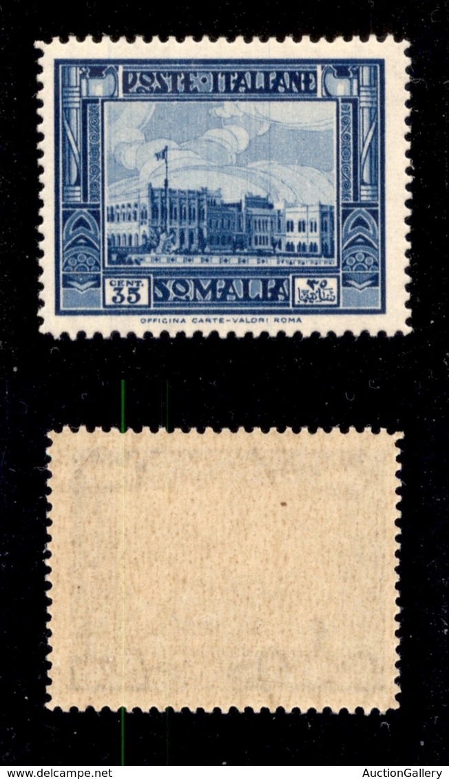 COLONIE - SOMALIA - 1936 - 35 Cent Pittorica (220) - Gomma Integra (125) - Other & Unclassified