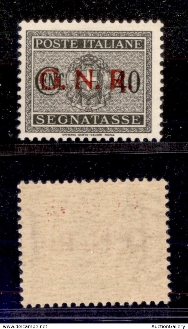 REPUBBLICA SOCIALE - GNR VERONA - 1944 - Segnatasse - 40 Cent (52) - Gomma Integra (125) - Autres & Non Classés