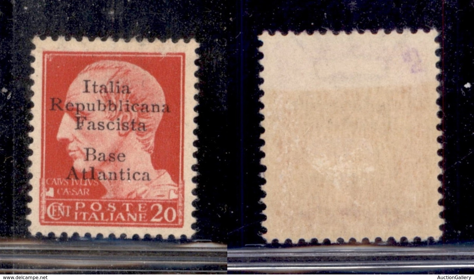 LOCALI - BASE ATLANTICA - 1943 - 20 Cent (8g) - L Diversa - Gomma Originale (180) - Other & Unclassified