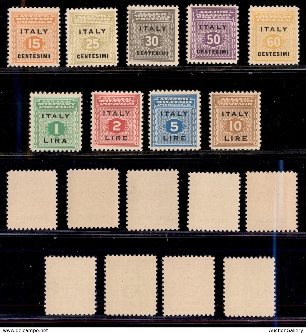 LOCALI - AMP SICILIA - 1943 - Occupazione (1/9) - Serie Completa - Gomma Integra (50) - Other & Unclassified