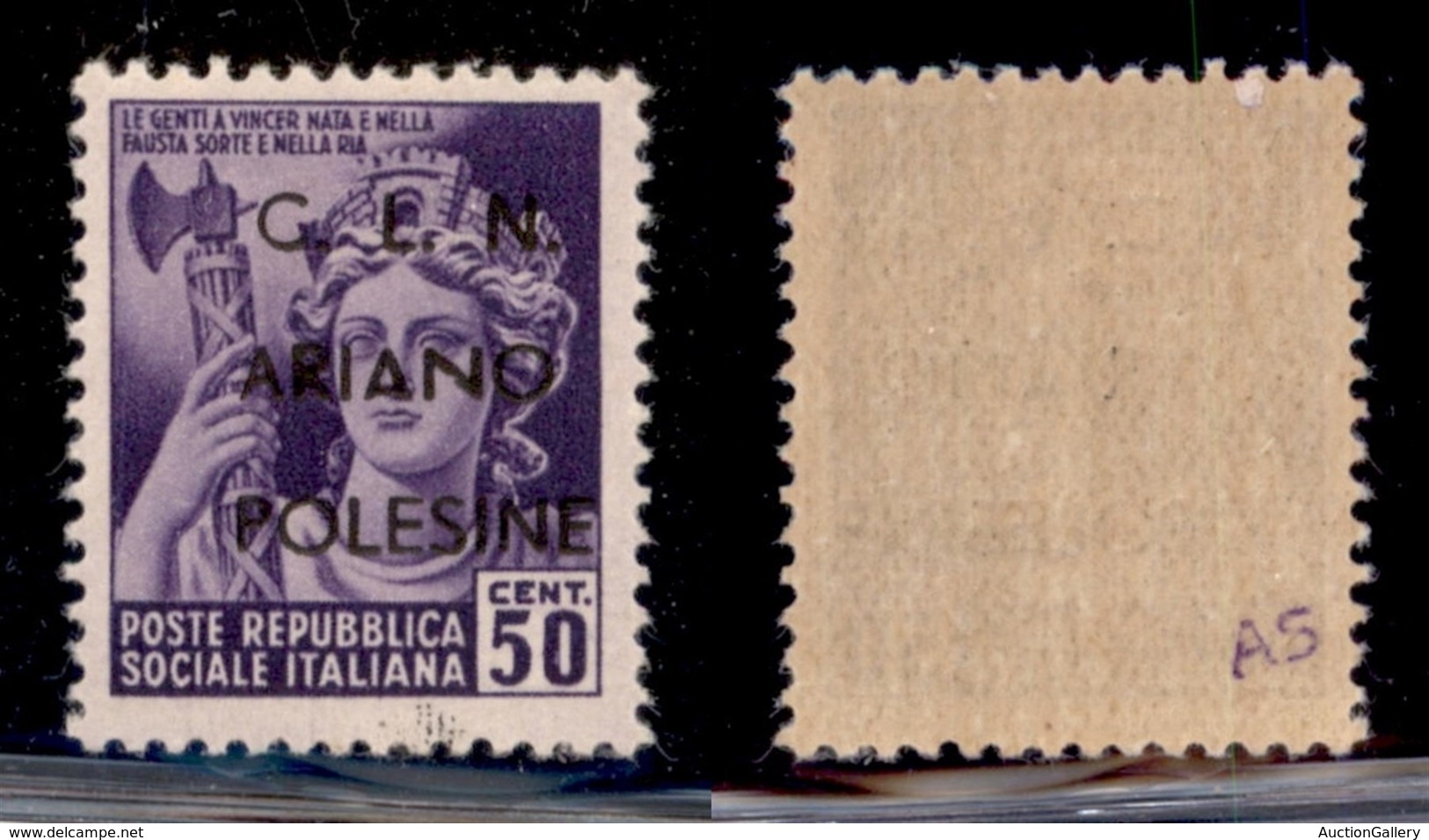 LOCALI - ARIANO POLESINE - 1945 - 50 Cent (Errani 34) - Gomma Integra - Andere & Zonder Classificatie