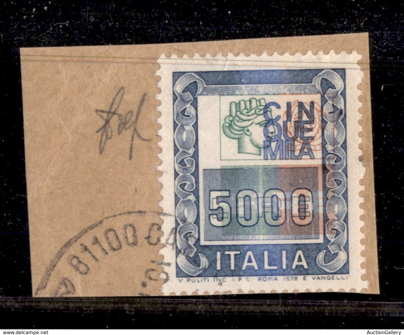 REPUBBLICA - 1978 - 5000 Lire Siracusana (1442) - Testa A Destra - Cert. Wolf - Other & Unclassified