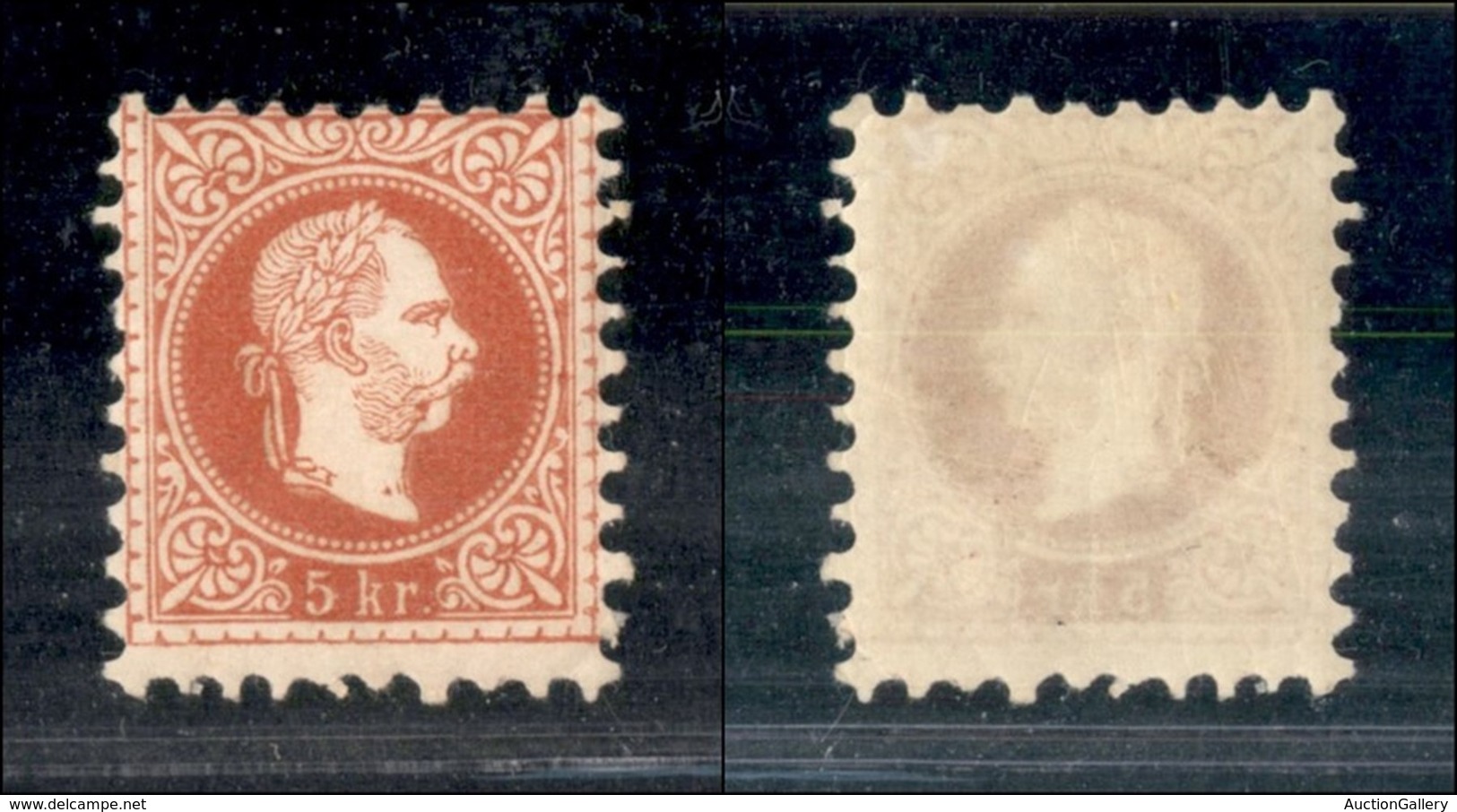 EUROPA - AUSTRIA - 1867 - 5 Kreuzer (37/IA) - Gomma Originale - Other & Unclassified